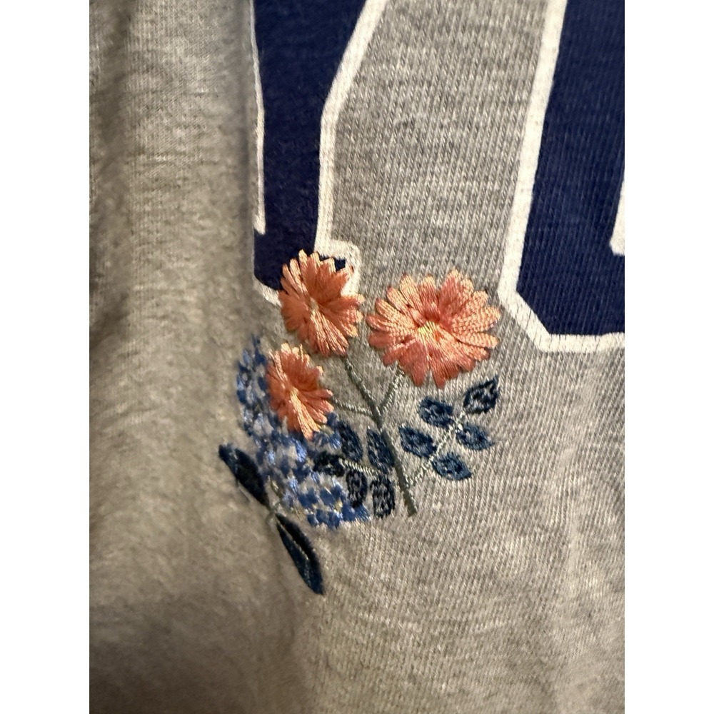Daily Practice Anthropologie Tumble Turn New York floral embroidery tank Large - Picture 9 of 10